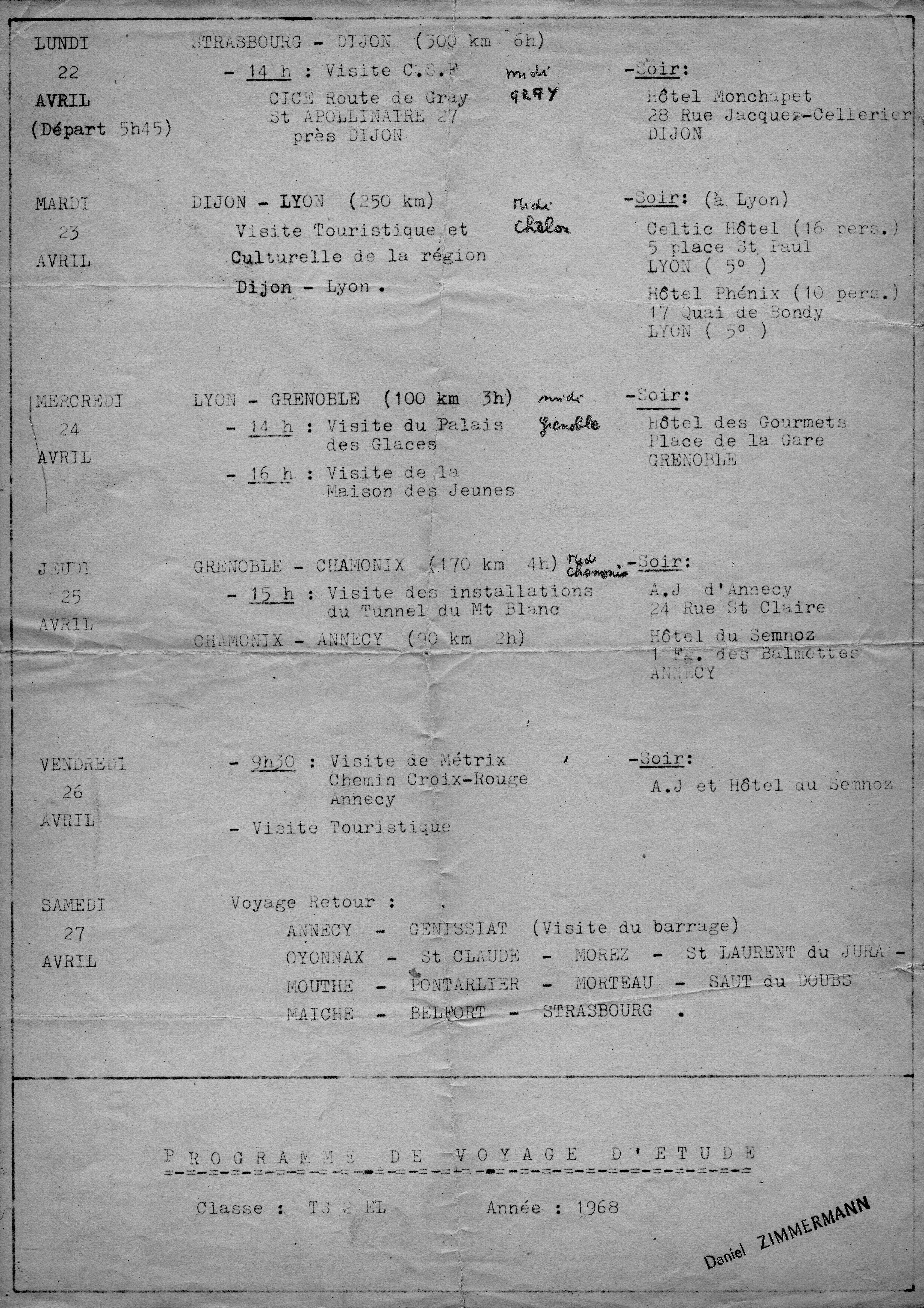 Promo EL68 Couffignal